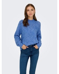 blauer Pullover von Jdy