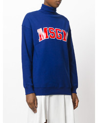 blauer Pullover von MSGM