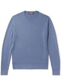 blauer Pullover von Loro Piana