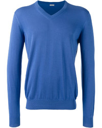 blauer Pullover von Malo