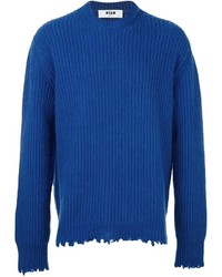 blauer Pullover von MSGM