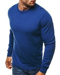 blauer Pullover von OZONEE