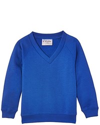 blauer Pullover