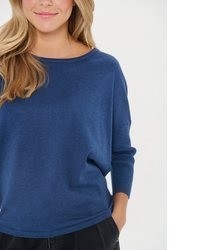 blauer Pullover von Saint Tropez