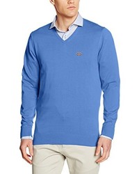 blauer Pullover von Spagnolo