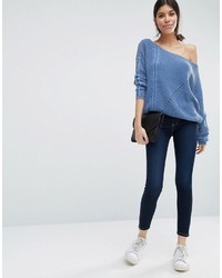 blauer Pullover von Vero Moda
