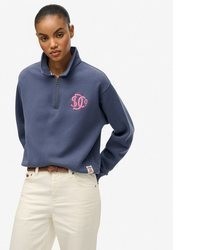 blauer Pullover von Superdry