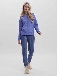 blauer Pullover von Vero Moda