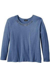 blauer Pullover von Via Appia Due