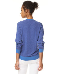 blauer Pullover von Wildfox Couture