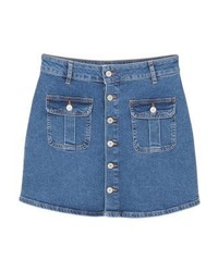 blauer Rock von Mango