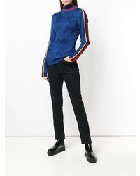 blauer Rollkragenpullover von Hilfiger Collection