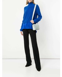 blauer Rollkragenpullover von Elie Tahari