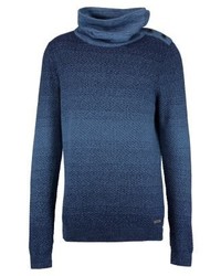 blauer Rollkragenpullover von Esprit