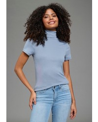 blauer Rollkragenpullover von FlashLights