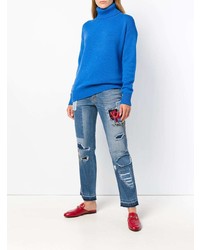 blauer Rollkragenpullover von Etro