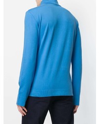 blauer Rollkragenpullover von Calvin Klein 205W39nyc