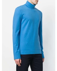 blauer Rollkragenpullover von Calvin Klein 205W39nyc