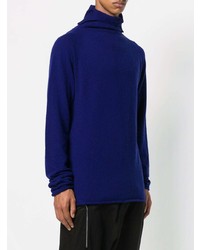 blauer Rollkragenpullover von Lost & Found Rooms