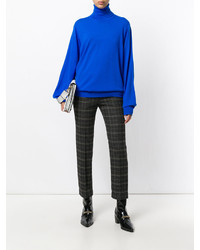 blauer Rollkragenpullover von Stella McCartney