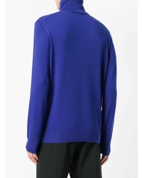 blauer Rollkragenpullover von Cruciani