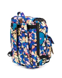 blauer Rucksack mit Blumenmuster von Herschel Supply Co.