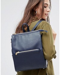 blauer Rucksack von French Connection