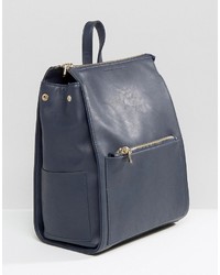 blauer Rucksack von French Connection