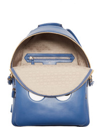 blauer Rucksack von Anya Hindmarch