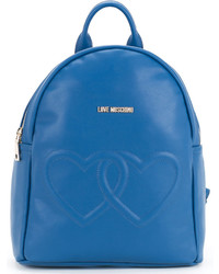 blauer Rucksack von Love Moschino