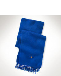 blauer Schal