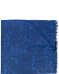 blauer Schal von Emporio Armani