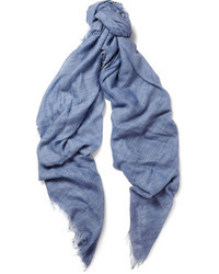 blauer Schal von Lanvin