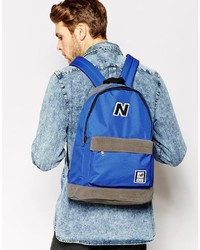 blauer Segeltuch Rucksack von New Balance