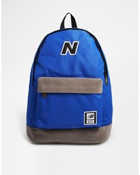 blauer Segeltuch Rucksack von New Balance
