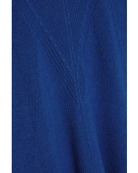 blauer Seidepullover von Diane von Furstenberg