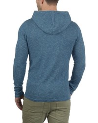 blauer Strick Pullover mit einem Kapuze von Redefined Rebel