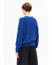 blauer Strick Pullover von Armedangels