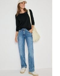 blauer Strick Pullover von Cecil
