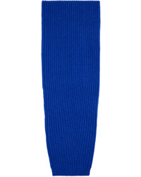 blauer Strick Schal von Lisa Yang