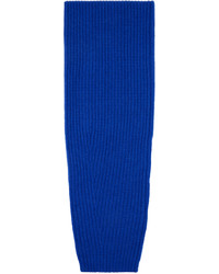blauer Strick Schal von Lisa Yang