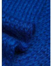 blauer Strickpullover von Prada