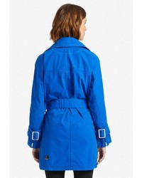 blauer Trenchcoat von khujo