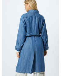 blauer Trenchcoat von Soaked in Luxury