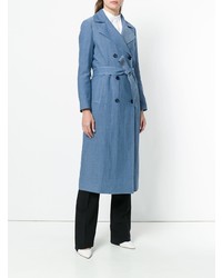 blauer Trenchcoat von Tagliatore