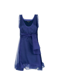 blaues ausgestelltes Kleid aus Tüll von Gloria Coelho