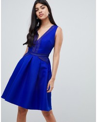 blaues ausgestelltes Kleid von Little Mistress