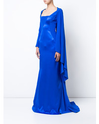 blaues Ballkleid von Rubin Singer