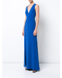 blaues Ballkleid von Halston Heritage