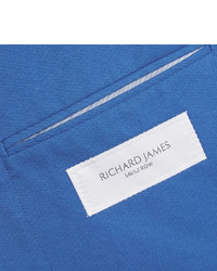 blaues Baumwollsakko von Richard James
